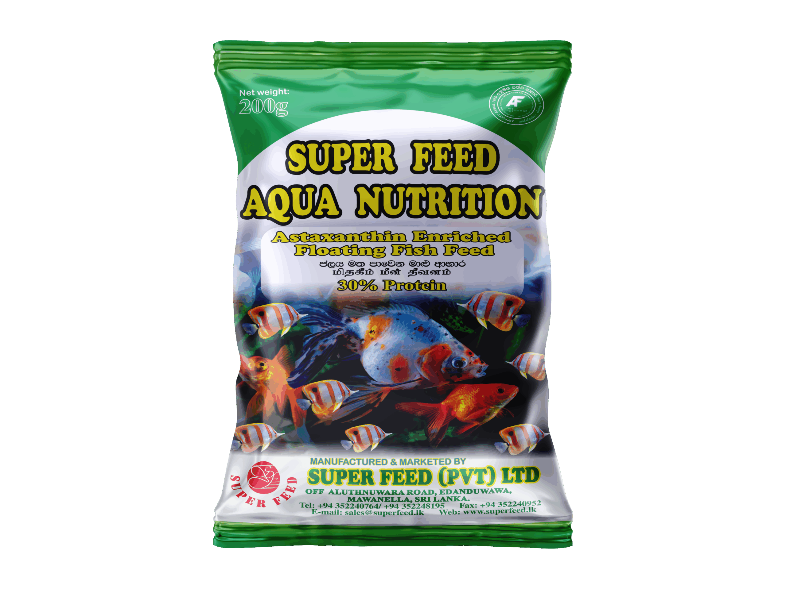 Super Feed Aqua Nutrition – Floating Fish Feed 30%